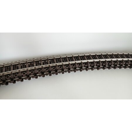 Thiel 6x gebogenes Gleis Thiel vernickelt D: ca. 3,4m (gebraucht) guter Zustand