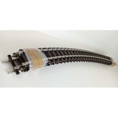 Thiel 6x gebogenes Gleis Thiel vernickelt D: ca. 3,4m (gebraucht) guter Zustand