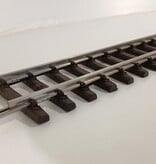 Thiel 6 x ca. 150cm  gerade Gleise Thiel vernickelt (gebraucht) guter Zustand