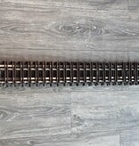 Thiel 6 x ca. 150cm  gerade Gleise Thiel vernickelt (gebraucht) guter Zustand