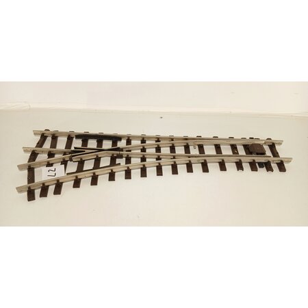 Thiel Handweiche links Thiel 500mm vernickelt (gebraucht) guter Zustand (L2)