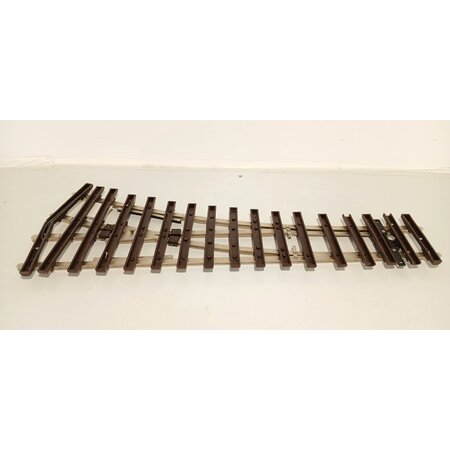Thiel Handweiche links Thiel 500mm vernickelt (gebraucht) guter Zustand (L2)