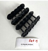Spur G  10x  Plastikachsen (sehr guter Zustand)