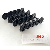 Spur G  10x  Plastikachsen (sehr guter Zustand)