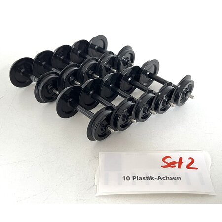 Spur G  10x  Plastikachsen (sehr guter Zustand)
