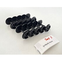 Spur G  10x  Plastikachsen (sehr guter Zustand)