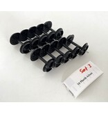 Spur G  10x  Plastikachsen (sehr guter Zustand)