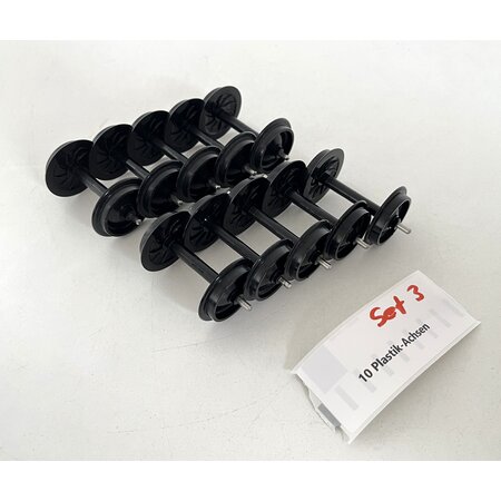 Spur G  10x  Plastikachsen (sehr guter Zustand)