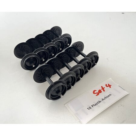 Spur G  10x  Plastikachsen (sehr guter Zustand)