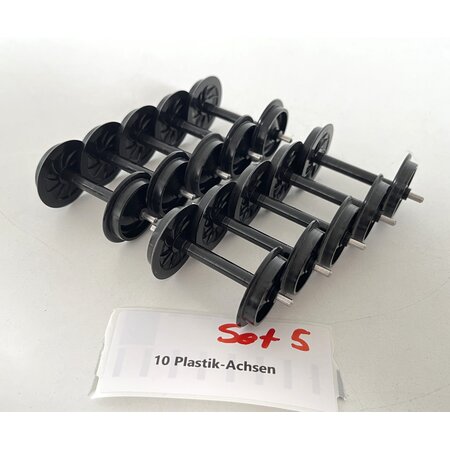 Spur G  10x  Plastikachsen (sehr guter Zustand)
