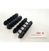 Spur G  10x  Plastikachsen (sehr guter Zustand)