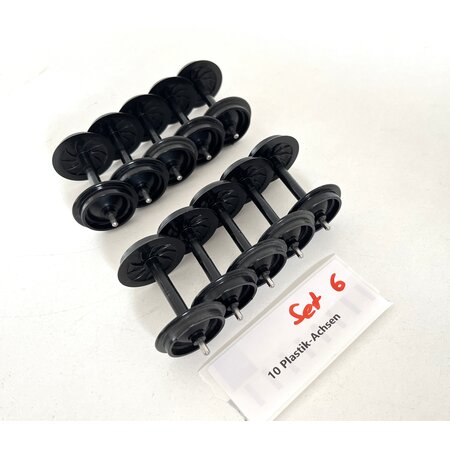 Spur G  10x  Plastikachsen (sehr guter Zustand)