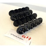 Spur G  10x  Plastikachsen (sehr guter Zustand)
