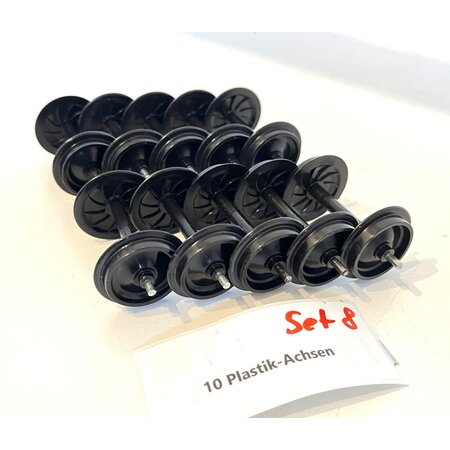 Spur G  10x  Plastikachsen (sehr guter Zustand)