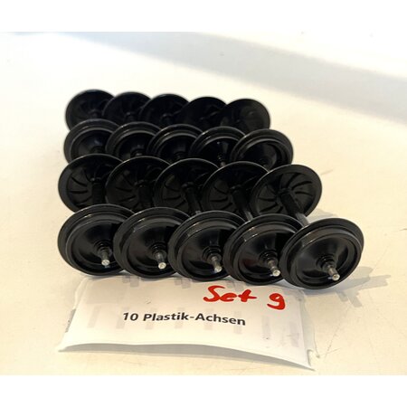 Spur G  10x  Plastikachsen (sehr guter Zustand)