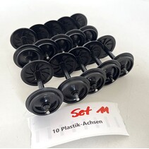 Spur G  10x  Plastikachsen (sehr guter Zustand)