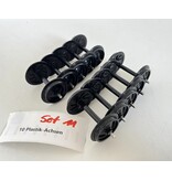 Spur G  10x  Plastikachsen (sehr guter Zustand)