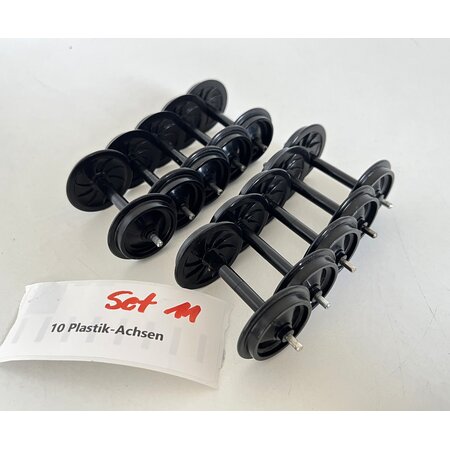 Spur G  10x  Plastikachsen (sehr guter Zustand)