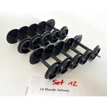 Spur G  10x  Plastikachsen (sehr guter Zustand)