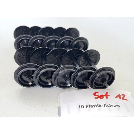 Spur G  10x  Plastikachsen (sehr guter Zustand)