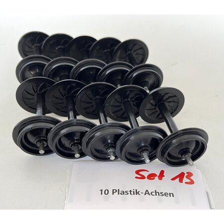 Spur G  10x  Plastikachsen (sehr guter Zustand)