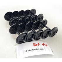 Spur G  10x  Plastikachsen (sehr guter Zustand)