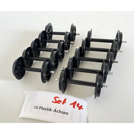 Spur G  10x  Plastikachsen (sehr guter Zustand)