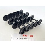 Spur G  10x  Plastikachsen (sehr guter Zustand)
