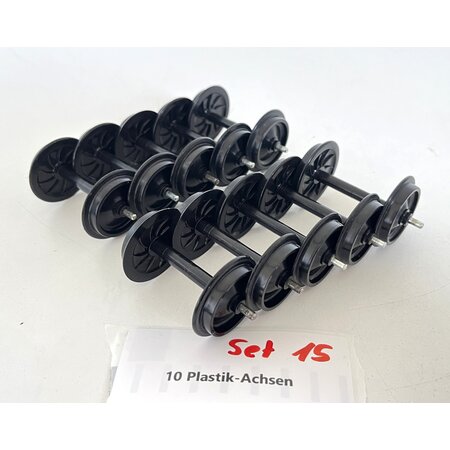 Spur G  10x  Plastikachsen (sehr guter Zustand)