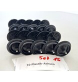 Spur G  10x  Plastikachsen (sehr guter Zustand)