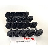 Spur G  10x  Plastikachsen (sehr guter Zustand)
