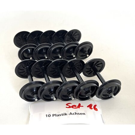 Spur G  10x  Plastikachsen (sehr guter Zustand)