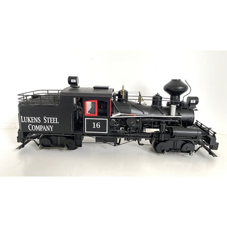 Bachmann Trains Two Truck Heisler "Lukens Steel"  (sehr guter  Zustand) ESU digital mit Sound  / Zimo Rauch