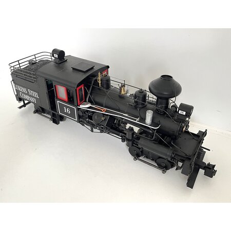 Bachmann Trains Two Truck Heisler "Lukens Steel"  (sehr guter  Zustand) ESU digital mit Sound  / Zimo Rauch