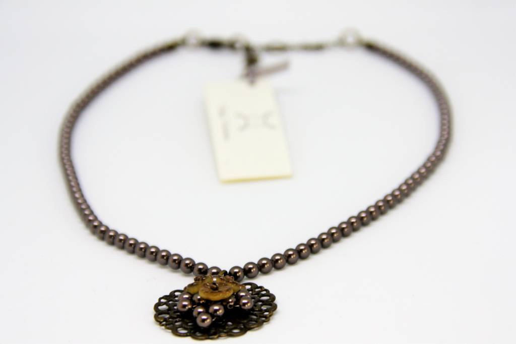 Brown Helga Verlinden necklace