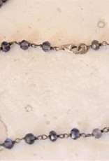 Lacom gems Silver necklace with Iolite