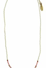 Hultquist Short Hultquist necklace with leaf pendant