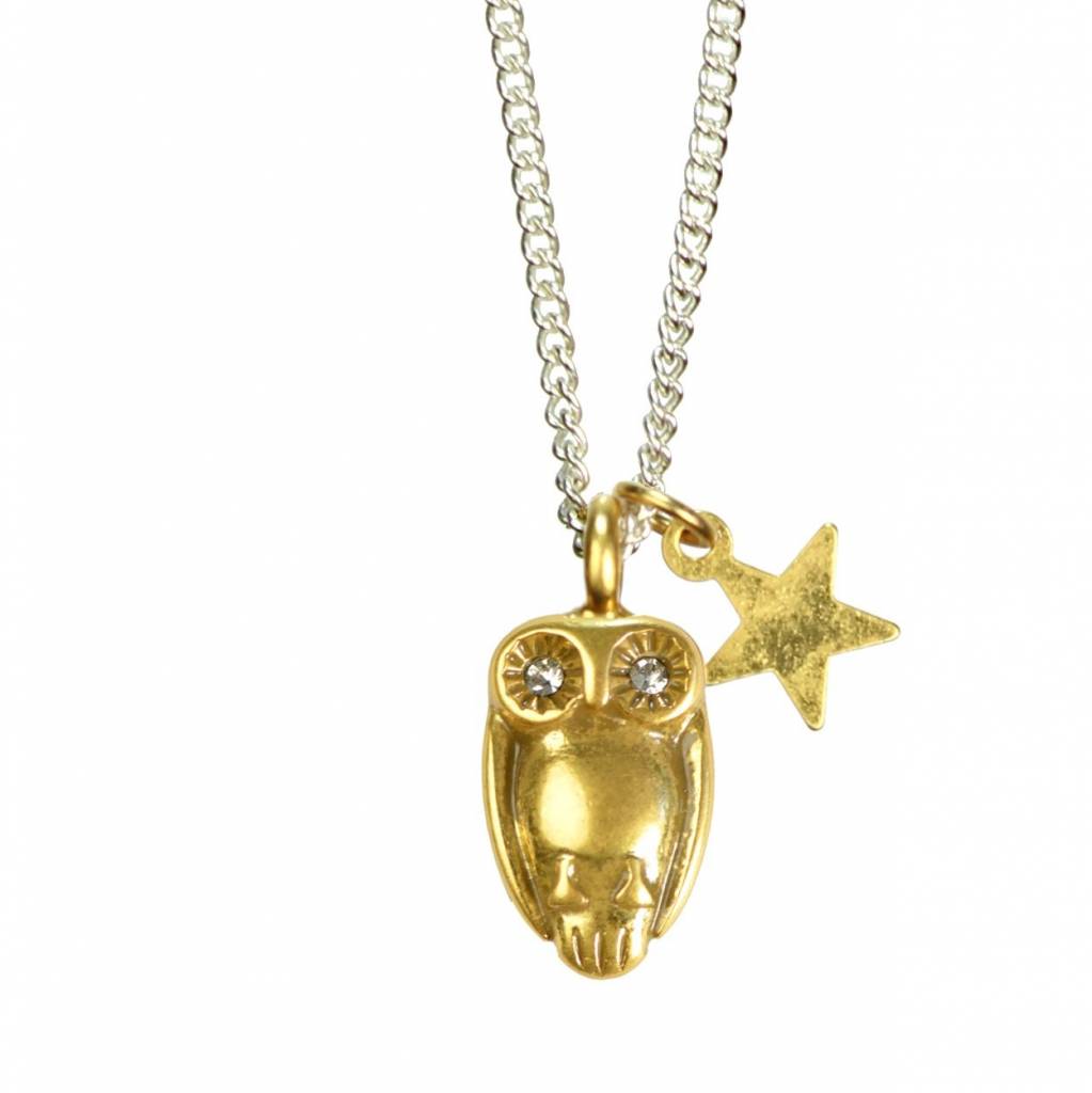 Hultquist Tawny owl necklace