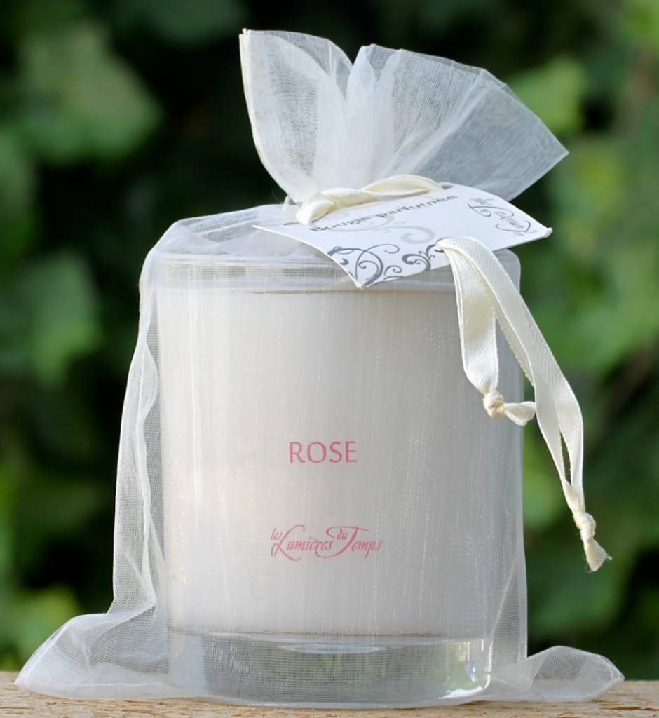 Les lumières du temps Scented candle roses