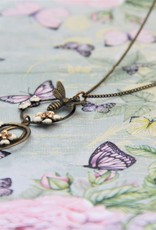 Eric & Lydie Delicate necklace  with bee pendant