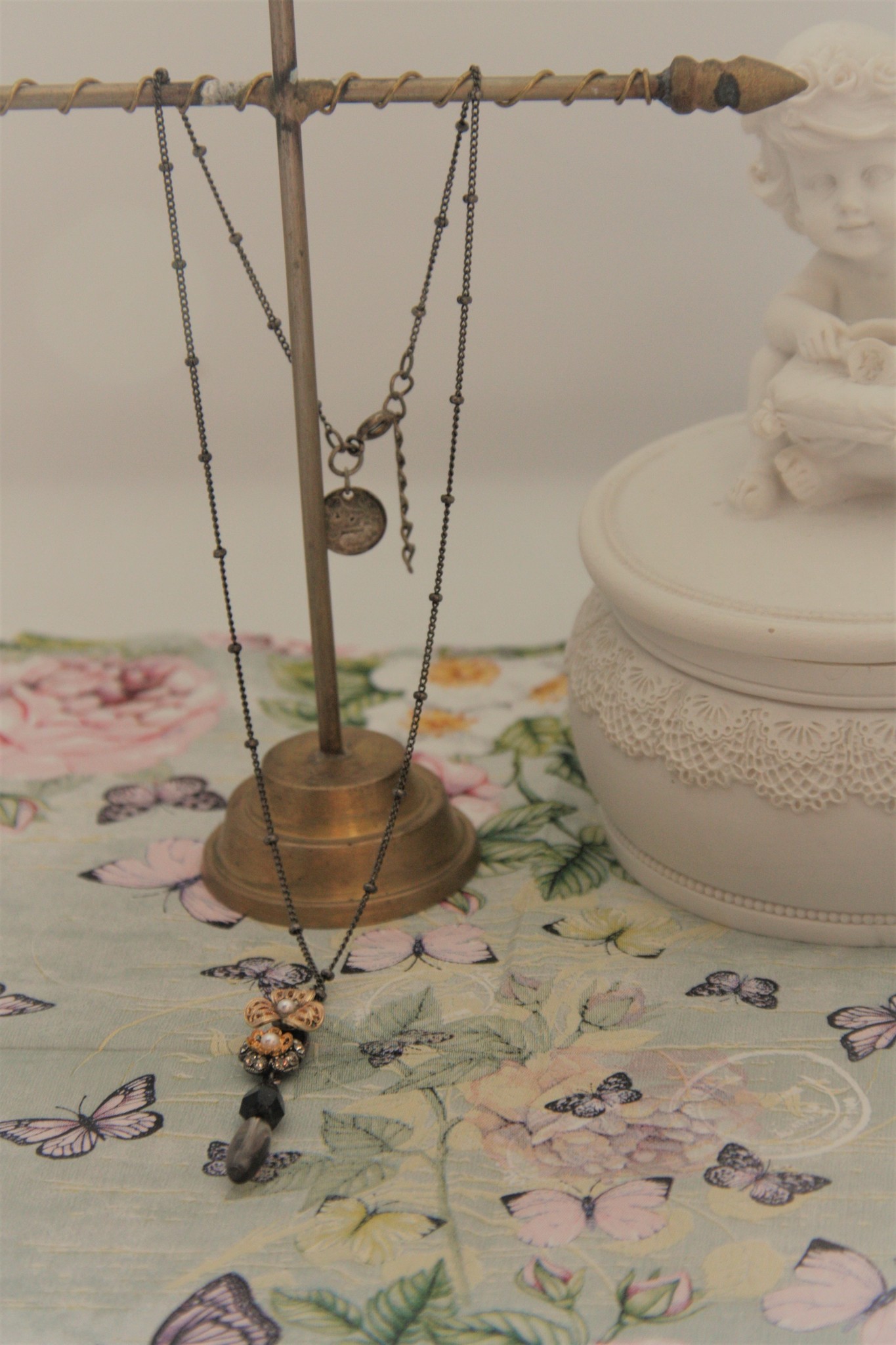 Eric & Lydie Delicate necklace  with flowers