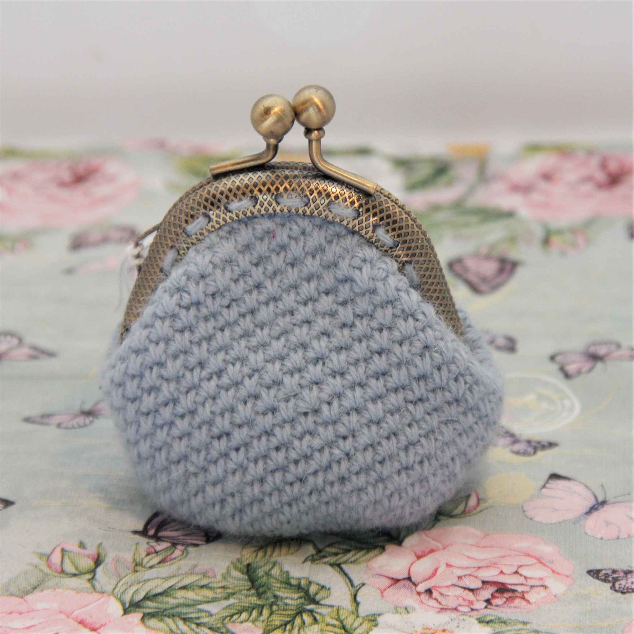Crochet purse