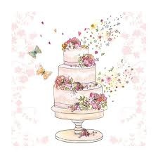 Ambiente Wedding cake napkins