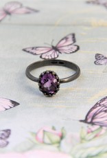 Carré Jewellery Zilveren ring met Amethyst