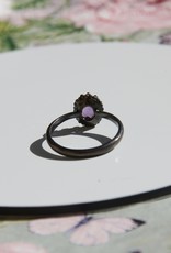 Carré Jewellery Amethyst silver ring