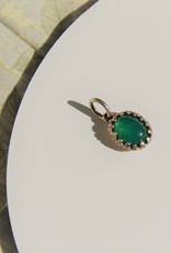 Carré Jewellery Green Agate pendant