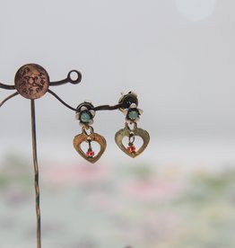 Vincent Filac Heart earrings