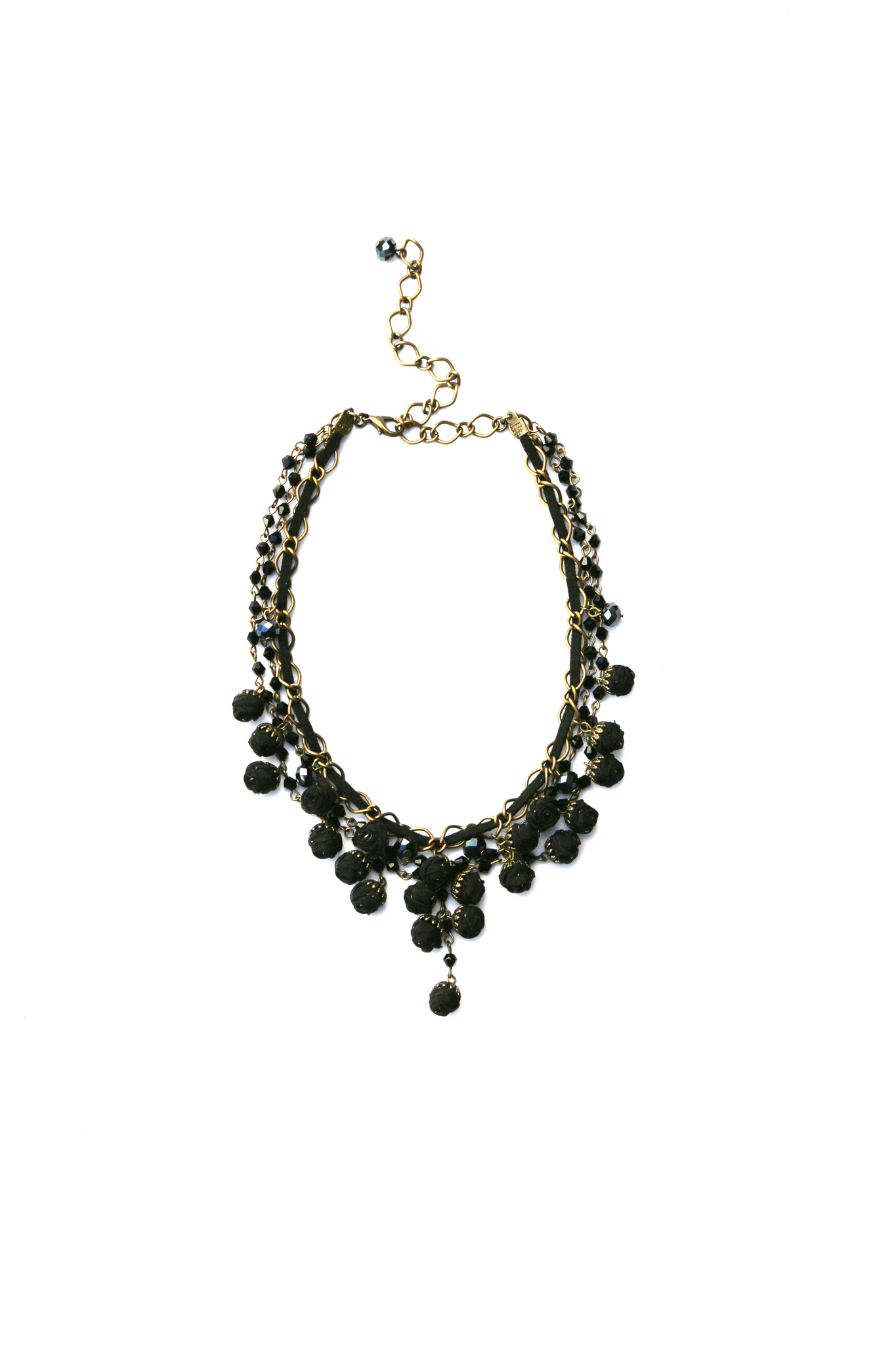 Ana Popova Black necklace Odette