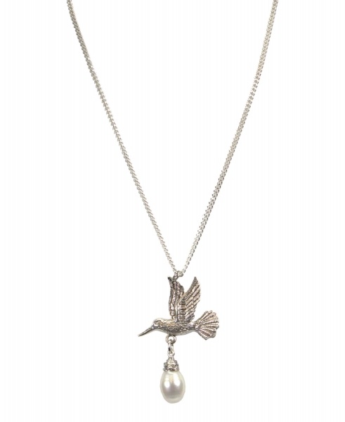 Hultquist Necklace with hummingbird