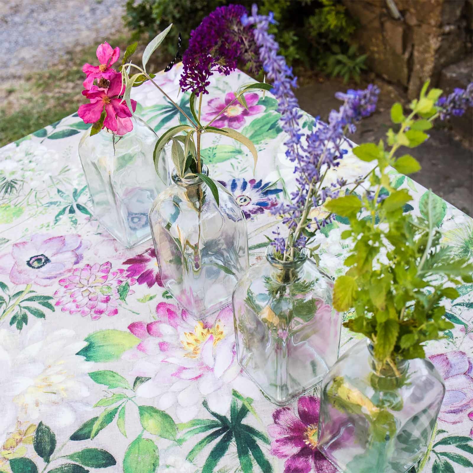 Tessitura Toscana Telerie La vie en rose - table cloth